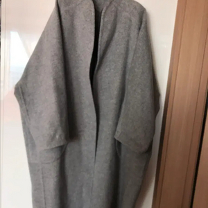 한섬 시스템 22년 칼라리스 노카라 핸드메이드 롱 코트 오버핏 벌룬 날다람쥐 SYSTEM