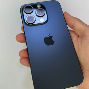 미국판 아이폰 15 프로 128GB 블루 티타늄