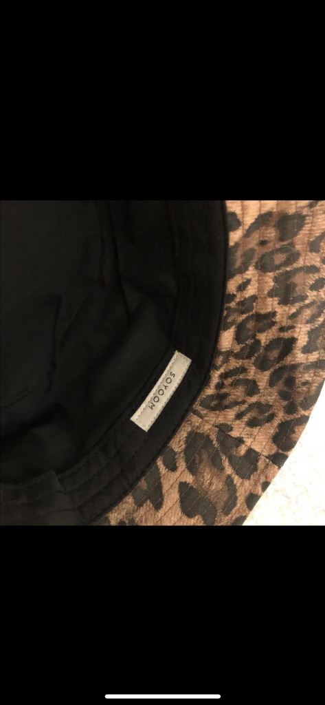 소윰 22년 레오파드 호피 벙거지 모자 soyoom 버킷 페도라 이미지