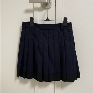 럭키슈에뜨 럭키마르쉐 플리츠 미니 스커트