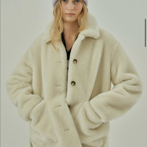 몰리올리 퍼 코트 m