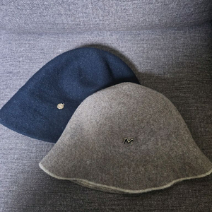 마스케라 울 개시미어 버킷햇 2종 일괄(새상품급)