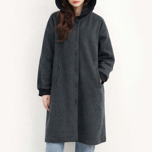 노스페이스 여성 리다 봄버 뽀그리 플리스 후드 탈부착 롱 코트 NYC5JH85(95)