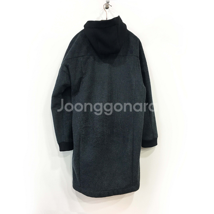 노스페이스 여성 리다 봄버 뽀그리 플리스 후드 탈부착 롱 코트 NYC5JH85(95)--2