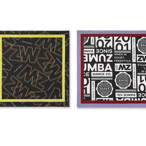 줌바정품 반다나 2p세트 새것