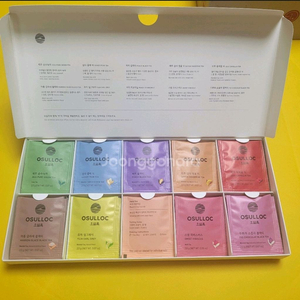 오설록 프리미엄 티 컬렉션 10종 40입(새상품)