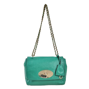 정품 멀버리 그린 가죽 릴리백 (숄더/크로스)