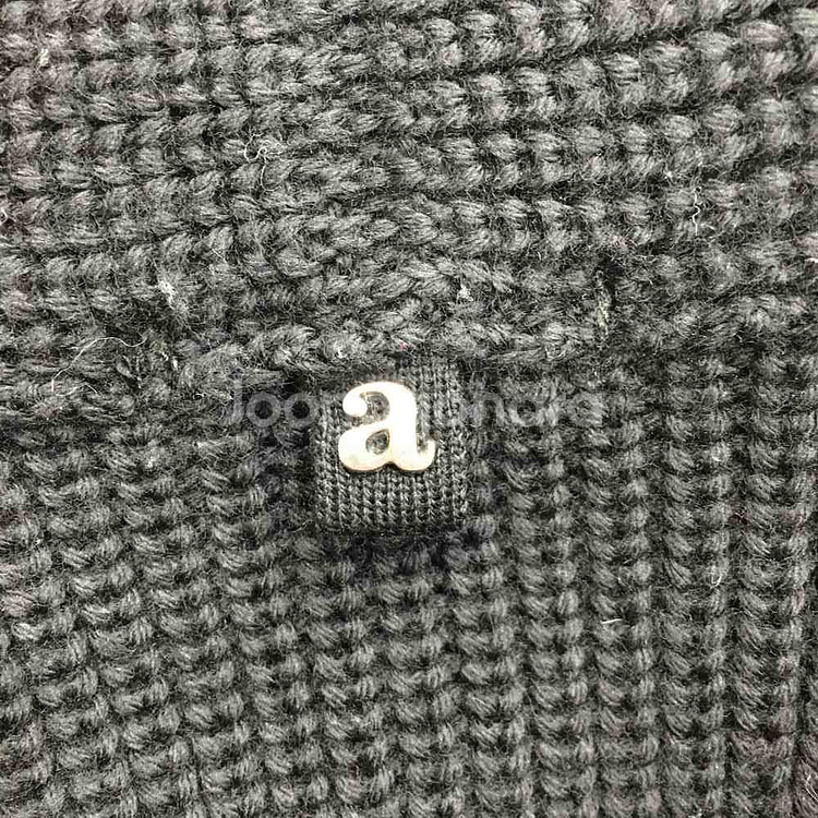 알레그리 allegri 남성 블랙 모 100% 포켓 니트 가디건 ARSW7D321(M)--6