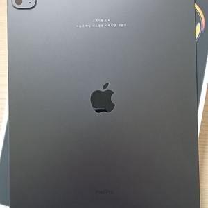 아이패드 프로 m4 13인치 256와이파이 블랙 애플케어 플러스