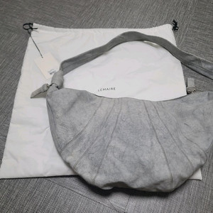 르메르 크루아상 맥시 크루아상백 헤비코튼 xl 범백데님