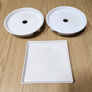 화분 받침 3종 일괄 판매