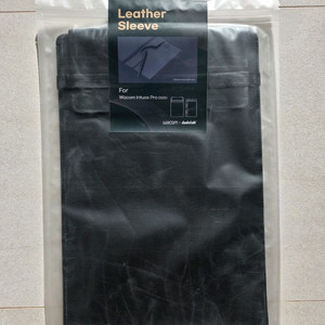 와콤 인튜어스 프로 2025 중형 가죽 슬리브 파우치