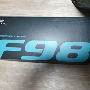 독거미 aula F98 회목축 블루화이트퍼플 기계식키보드