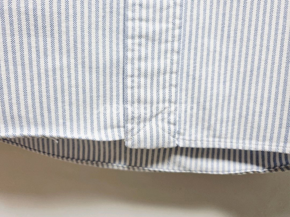 남성 폴로 클래식핏 옥스퍼드 옥스포드 스트라이프 긴팔 남방 셔츠--3