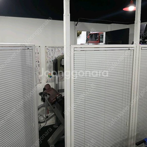 고급 강화유리 파티션 10판 세트