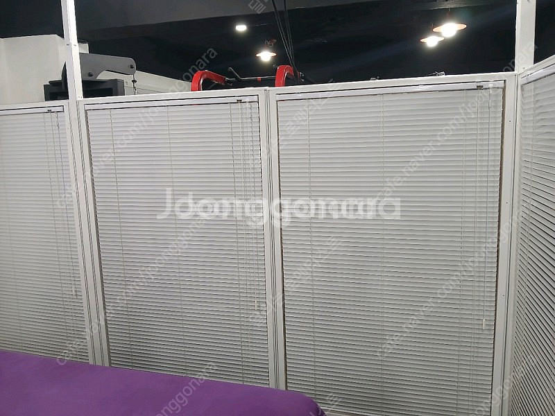 고급 강화유리 파티션 10판 세트--2