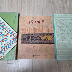 자수문양, 궁중복식 본 2권 일괄