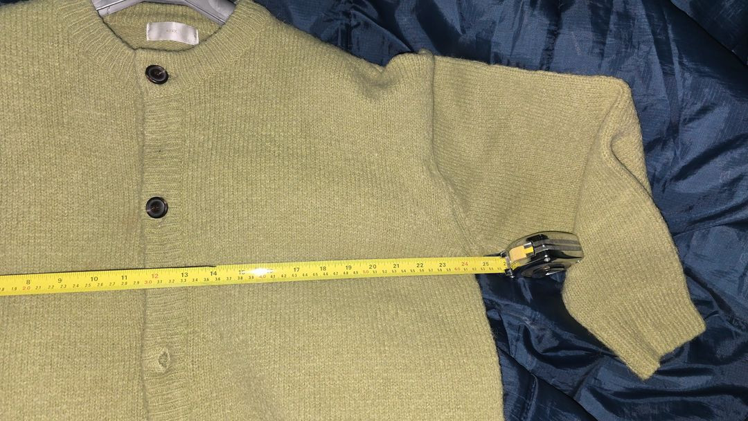 Koxx 니트 라운드넥가디건 L오버핏--2