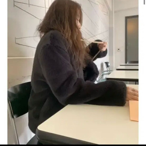 hysope 히솝 퍼 코트 이미지