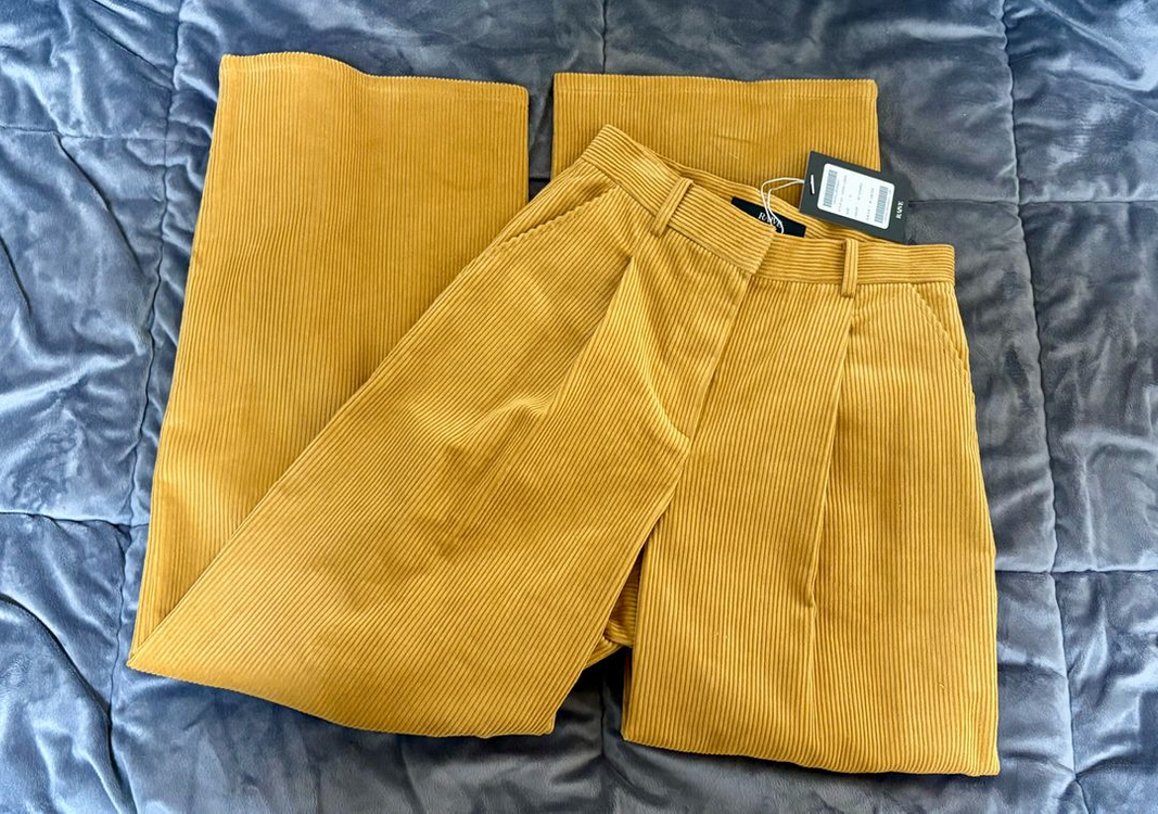 레이브 코듀로이 팬츠 s 새상품--3