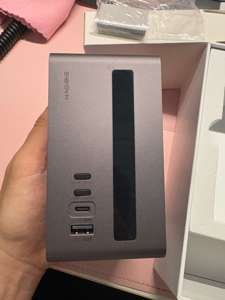 Hagibis 하기비스 USB-C 도킹스테이션 U100 Pro 풀박스--3