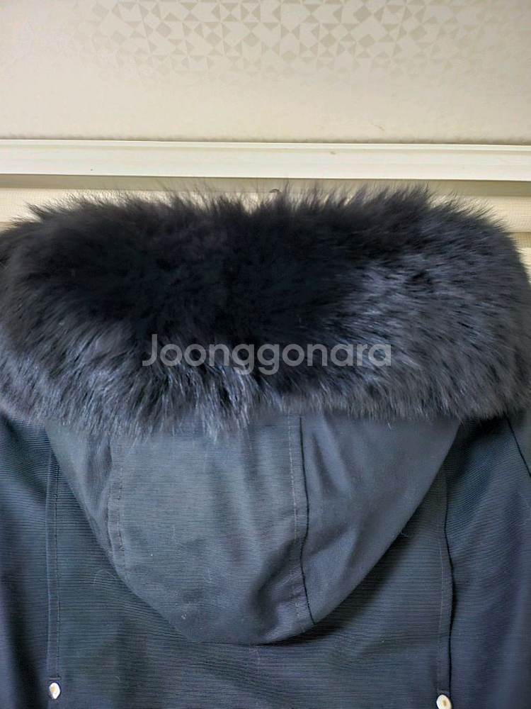 무스너클 롱패딩 블랙--2