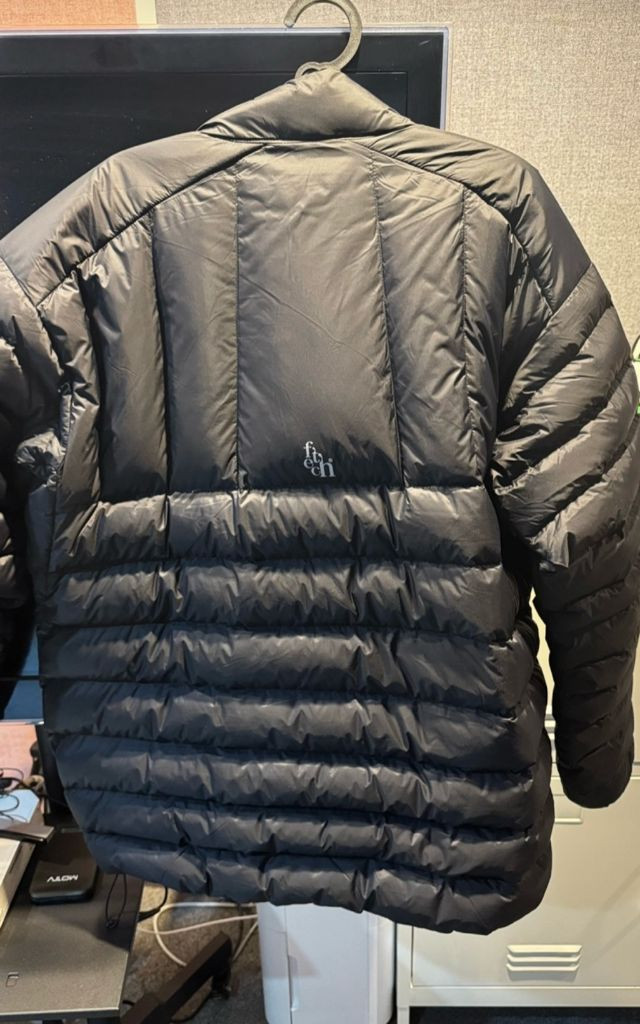 페치선데이 폴리쉬 구스 고스트다운 자켓 블랙 XL(105~110) 이미지