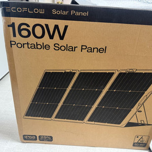 에코플로우 160w신형 태양광패널 솔라 신품 팝니다 이미지