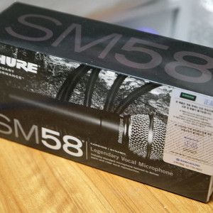 슈어 SM58 스위치 마이크