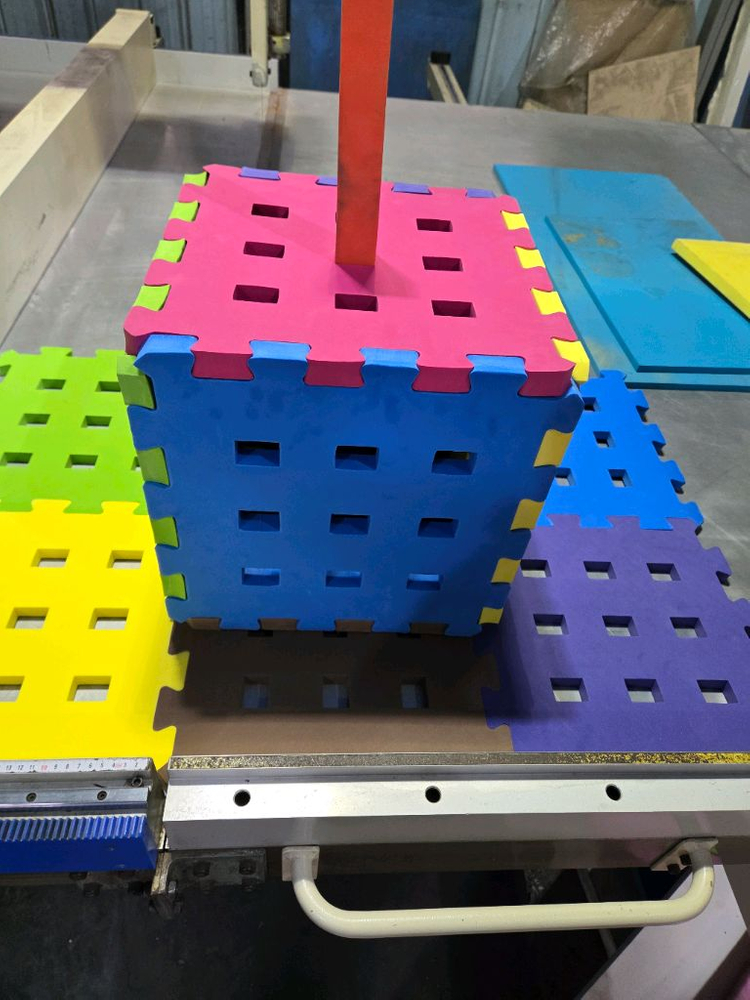 유아체육교구 무지개 퍼즐 큐브--2