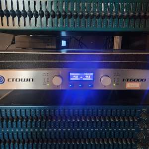 크라운 IT6000 앰프 팝니다