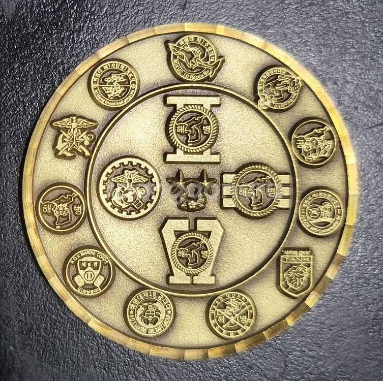 포항특정경비지원사령부 기념코인(부대 군대)--1