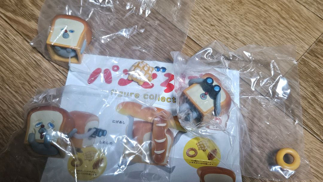 빵도둑 가챠 1탄 피규어--1