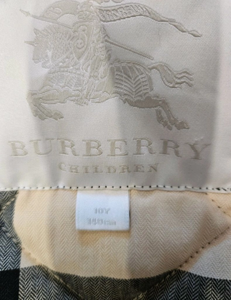 버버리키즈 10y 야상자켓 누빔자켓 세트 이미지