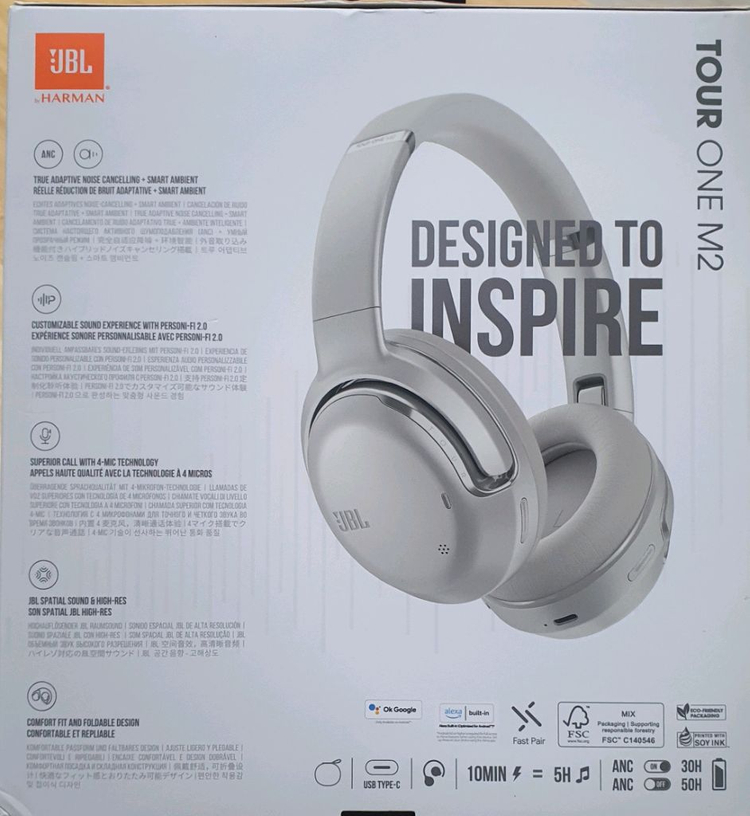 JBL TOUR ONE M2 블루투스 새제품--1