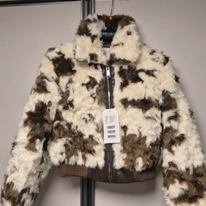 나무펀 모이소 (나무하나) 몰리올리 제제 패턴 애비에이터 숏 퍼 점퍼 이미지