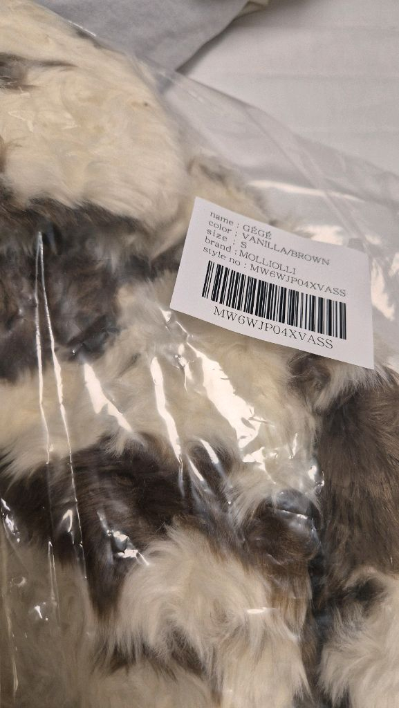 나무펀 모이소 (나무하나) 몰리올리 제제 패턴 애비에이터 숏 퍼 점퍼 이미지