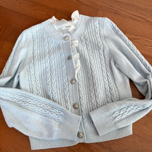 한섬 오즈세컨 케이블 니트가디건 55