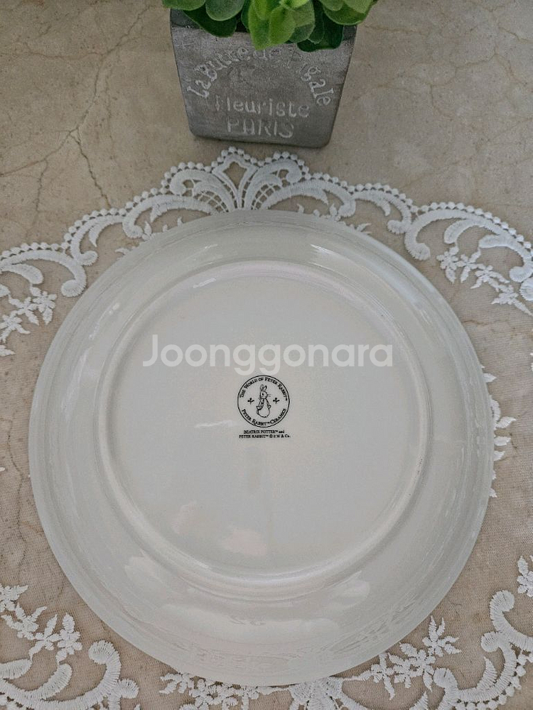 (새상품)일본 야마카 피터래빗 카레접시세트(4장) 판매해요(택포)--5