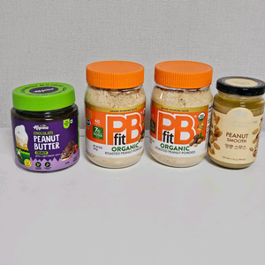 알피노 초코땅콩버터, PBfit 유기농 땅콩 파우더, 오트리 땅콩100% 땅콩버터