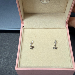 제이에스티나 티아라 14K화이트 골드 귀걸이