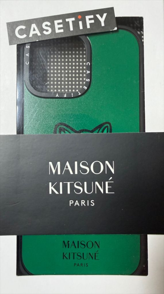 케이스티파이 메종키츠네 아이폰16프로맥스 케이스--2