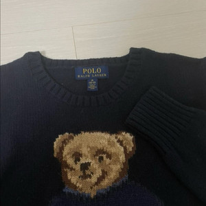 (정품)폴로 랄프로렌 보이즈 베어 니트 이미지
