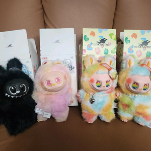 라부부 인형 키링 4개일괄 새상품