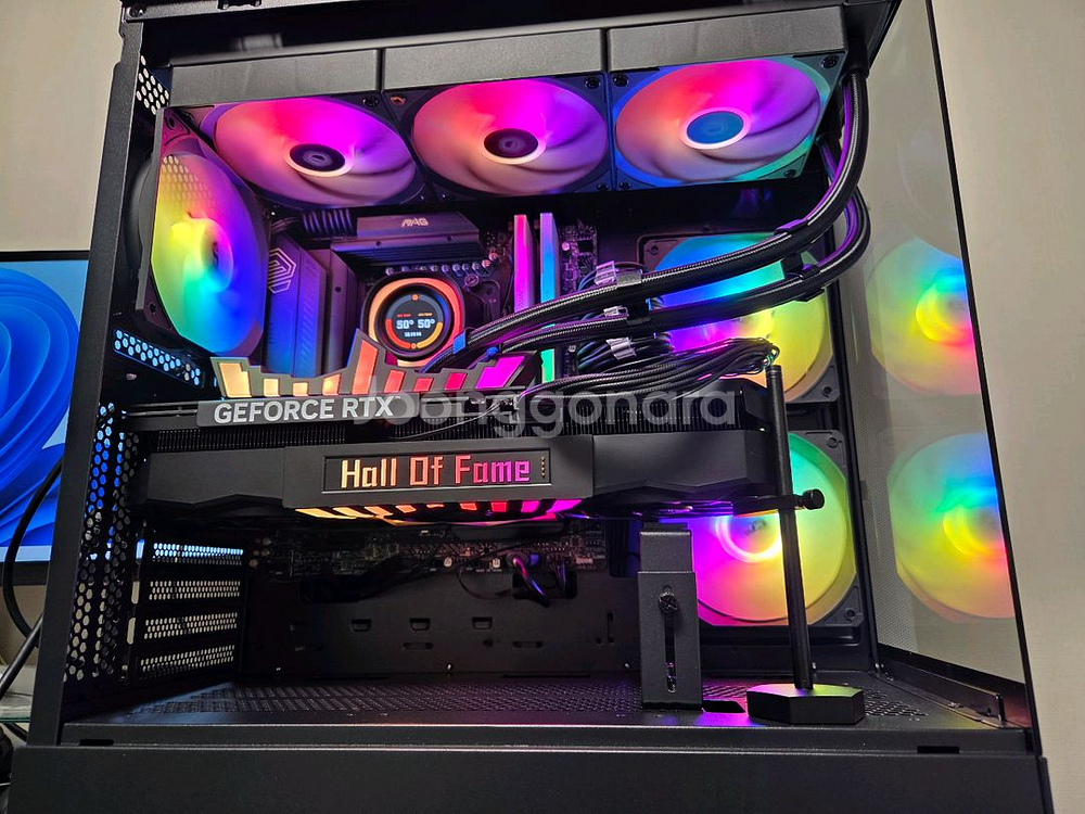 9950x3d, b850m wifi, 48gb, 5080 hof 본체--2