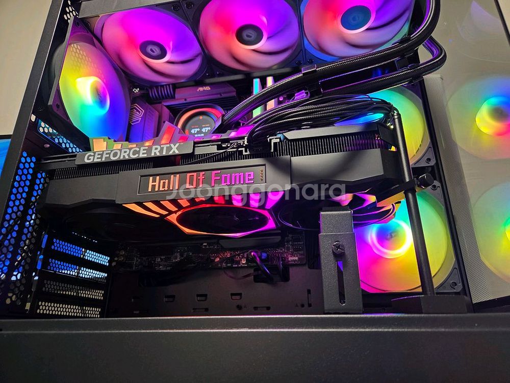 9950x3d, b850m wifi, 48gb, 5080 hof 본체--3