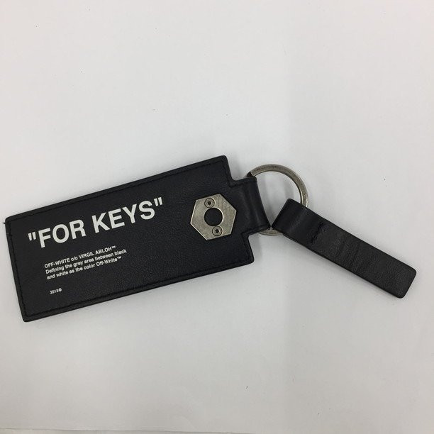 오프화이트 Offwhite 가죽 키링 거의 새제품급 팝니다. 이미지