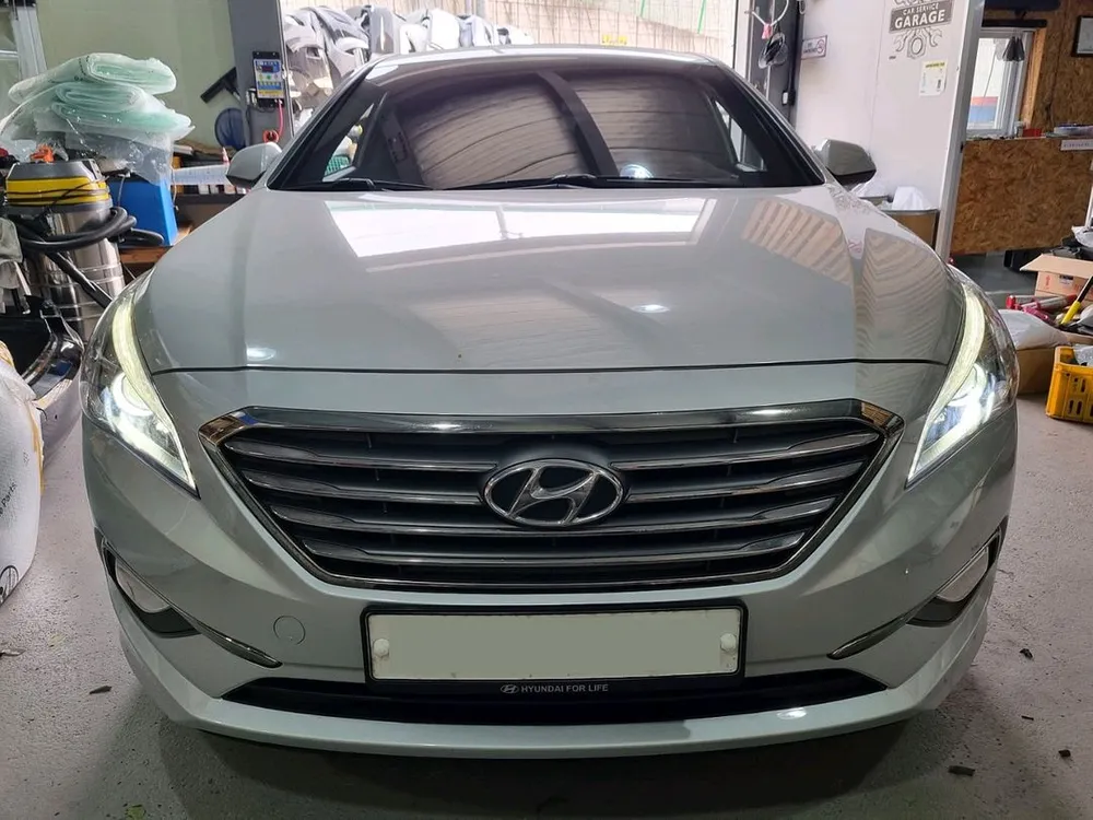 LF 쏘나타 소나타 LED DRL 데이라이트 작업 이미지
