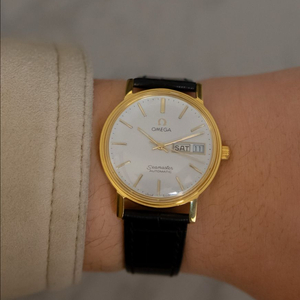 오메가 씨마스터 데이데이트 빈티지 오토매틱 시계 이미지