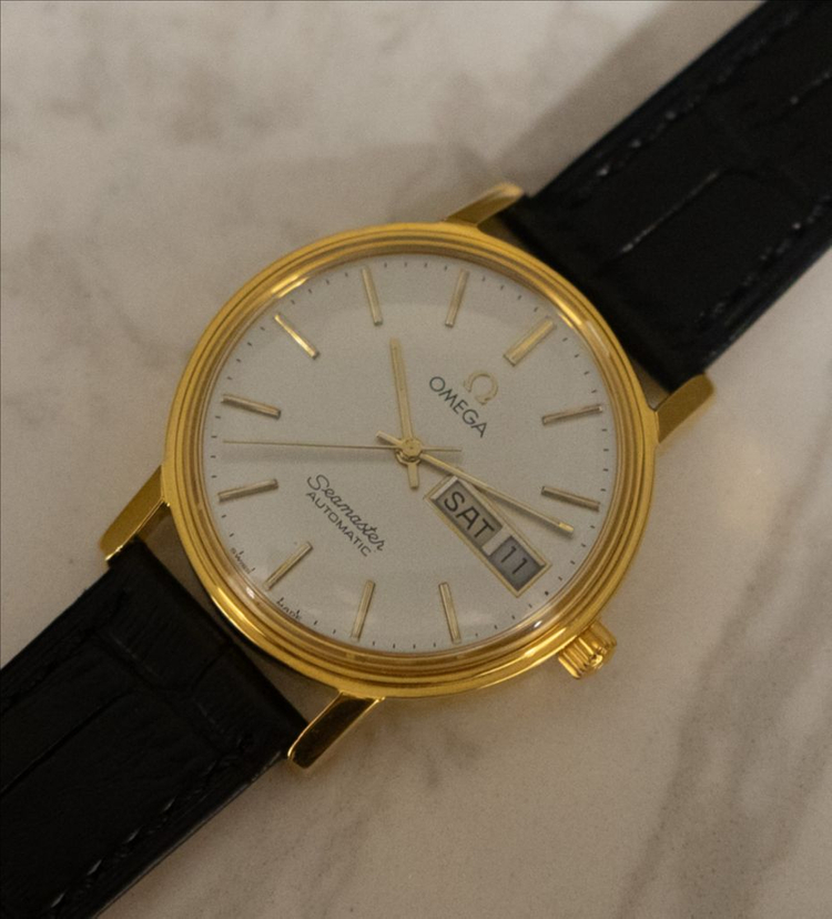 오메가 씨마스터 데이데이트 빈티지 오토매틱 시계 이미지